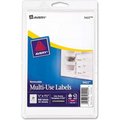 Avery Avery® Print or Write Removable Multi-Use Labels, 1/2 x 1-3/4, White, 840/Pack 5422